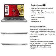 Notebook HP 250 G9, 16 Gb DDR 4 RAM, 256 GB SSD, 15,6" FullHD displej, CPU Intel N 4500, Wi-Fi6, LAN, 3 USB, HD webkamera, Win 1